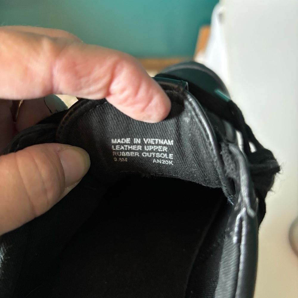 Michael Kors Allie Black Leather Sneakers - Picture 7 of 7